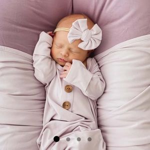 Caden Lane Lavender Bamboo Gown